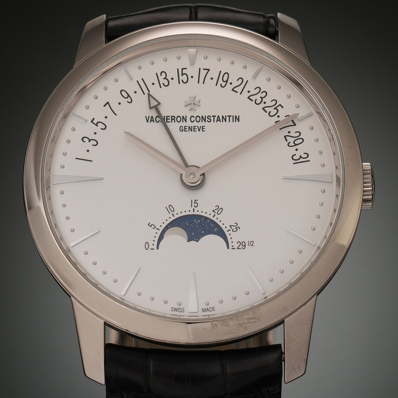 VACHERON CONSTANTIN(USED)바쉐론 콘스탄틴 패트리모니 레트로 그레이드 데이트 문페이즈 4010U